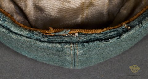 Very Salty Army Private Purchase Model 1943 Officer Cap, Named — image 12