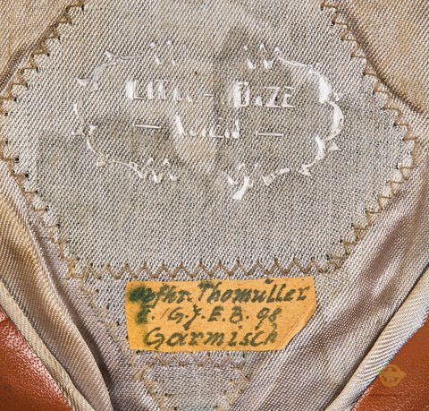 Very Salty Army Private Purchase Model 1943 Officer Cap, Named — image 14