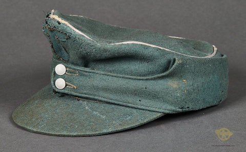 Very Salty Army Private Purchase Model 1943 Officer Cap, Named — image 2