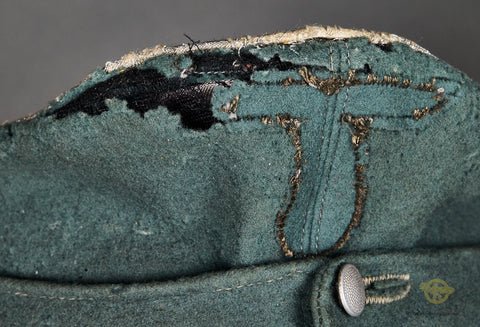 Very Salty Army Private Purchase Model 1943 Officer Cap, Named — image 6