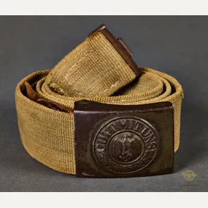 German WWII DAK Belt and Buckle Set