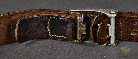 German WWII Army Belt and Buckle Set — image 5