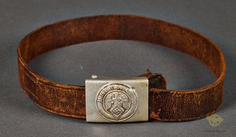 German WWII Hitler Youth Belt and Buckle Set — image 2