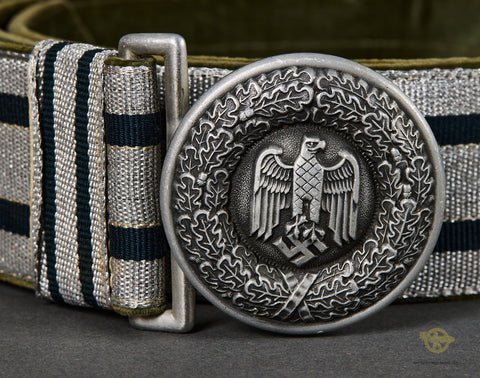 Army Officer Brocade Belt and Buckle — image 2
