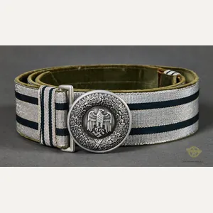 Army Officer Brocade Belt and Buckle