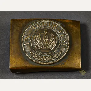 German WWI Imperial Army Buckle for Bavaria