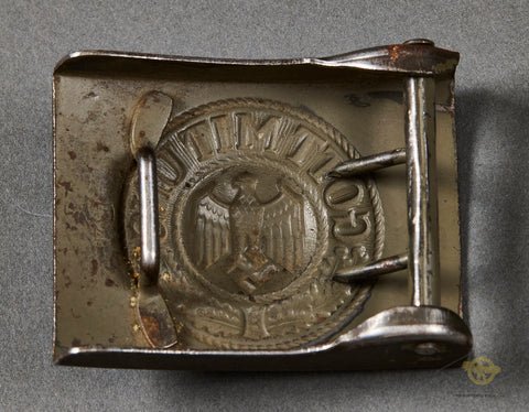German WWII DAK EM Buckle — image 2
