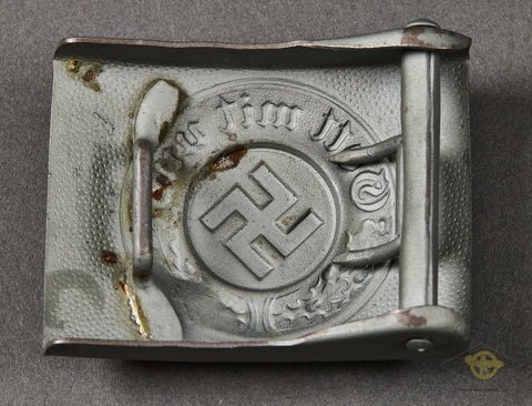 German WWII Police Combat Belt Buckle — image 2