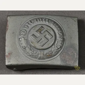 German WWII Police Combat Belt Buckle