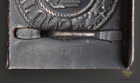 German WWII Kriegsmarine EM Combat Buckle — image 3