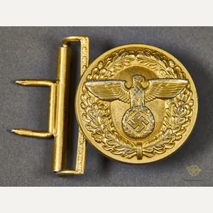 German WWII Political Leader Buckle