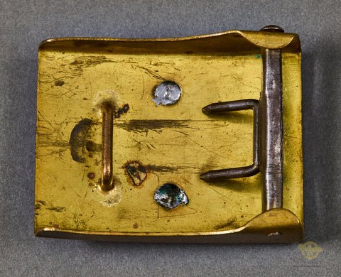 German WWII Brass SA/NSKK Buckle — image 2