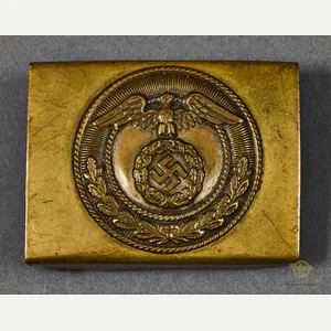 German WWII Brass SA/NSKK Buckle