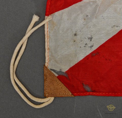 WWII Japanese Army Rising Sun Silk Flag — image 2