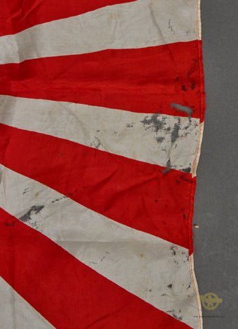 WWII Japanese Army Rising Sun Silk Flag — image 3