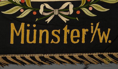 Imperial German Train Association Trumpet Banner 1899 — image 4