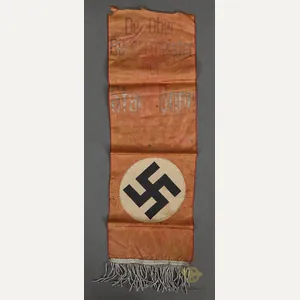 German WWII Partial Funeral Sash for an Oberburgermeister of Stadt …