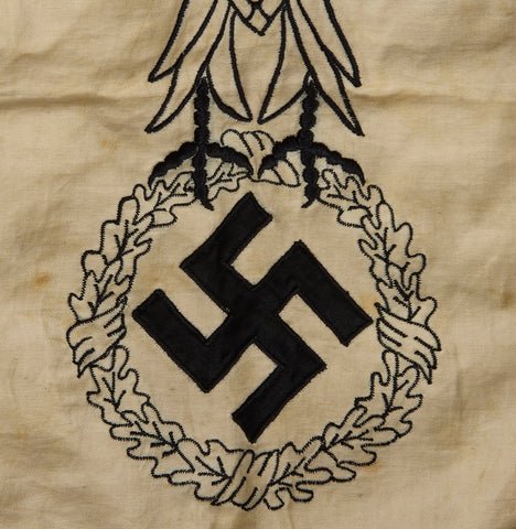 German WWII Early SA Political Trumpet Banner — image 3