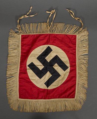 German WWII Early SA Political Trumpet Banner — image 5