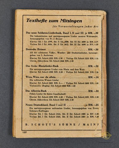 German WWII Das Neue Soldaten Liederbuch Issue #2 — image 4