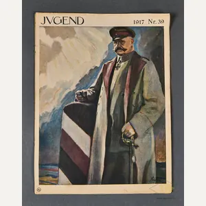 1917 Issue 39 of the German Magazine Jugend