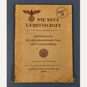 Die neue Gemeinschaft, 10. Jahrgang 1944, Heft 6/7 ; Das …