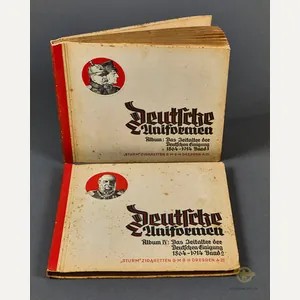 German 2-Volume Set Cigarette Book