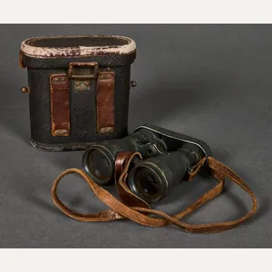 German WWI Cased Binoculars (Fernglas 08) by Emil Busch, A-G …