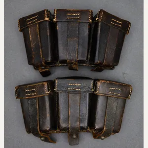 German WWI Set of Two 98K Ammo Pouches