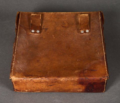 Veteran Bring Back German WWII Medical Leather Pouch — image 3