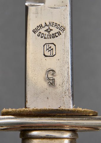 Spectacular German WWII Officer's Police Sword by Richard Herder***STILL AVAILABLE*** — image 9
