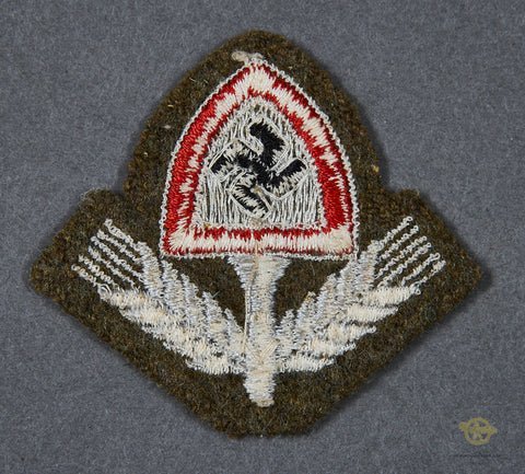 German WWII Labor Korps Cap Insignia — image 2