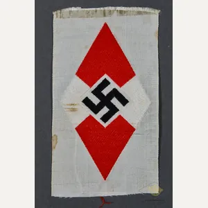 German WWII Hitler Youth Sleeve Diamond