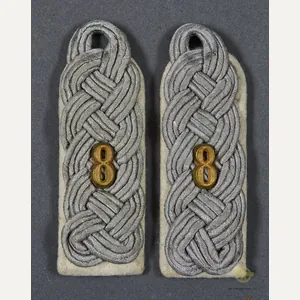 German WWII Army Infantry Major Sew In Shoulder Boards