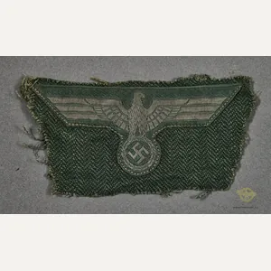 German WWII Army EM Breast Eagle