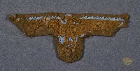 German WWII DAK Eagle for Side Cap — image 2