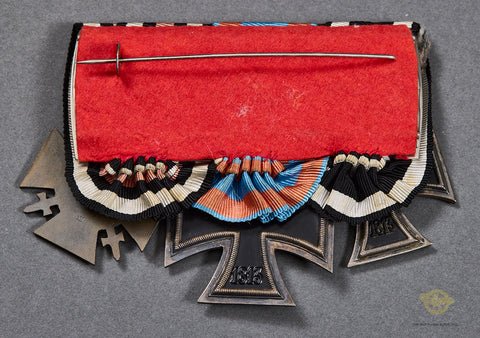 German WWII Three Medal Bar — image 2