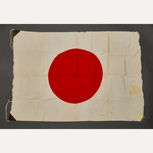 Japanese WWII Large Hinomaru 'Meatball' National Flag-ON HOLD JW
