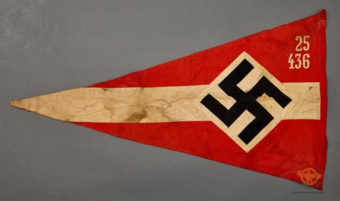 German WWII Hitler Youth Pennant — image 6
