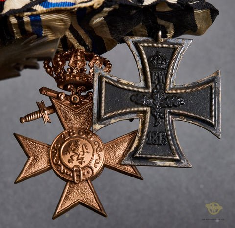 German WWII Five Medal Bar — image 3