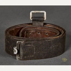 German WWII Wehrmacht Combat Belt w/'D'-Ring