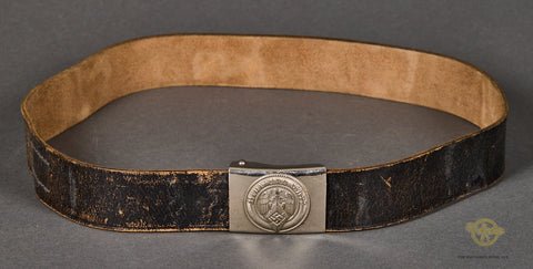 German WWII Hitler Youth Belt & Buckle Set — image 2