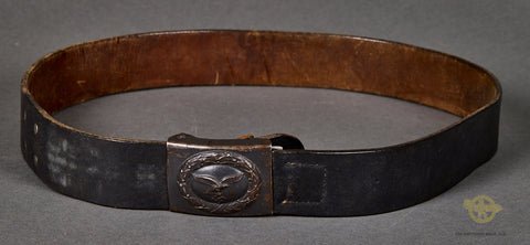 German WWII Luftwaffe Enlisted Man's Belt & Buckle Set — image 2