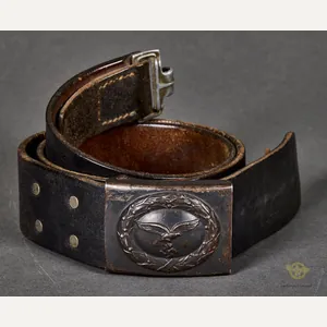German WWII Luftwaffe Enlisted Man's Belt & Buckle Set