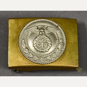 German WWII Early Brown Shirt SA/NSKK Buckle