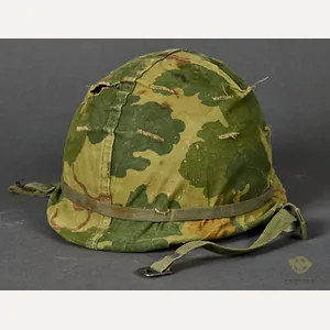 Vietnam era US Paratrooper Helmet with Cover-