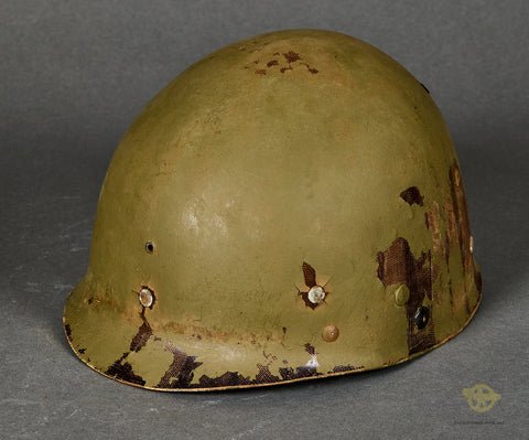 WWII US M1C Paratrooper Helmet — image 11