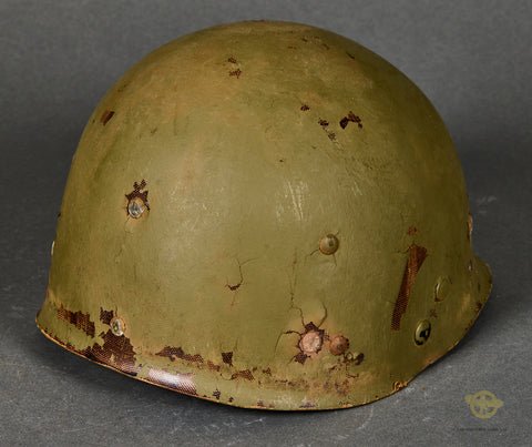 WWII US M1C Paratrooper Helmet — image 12