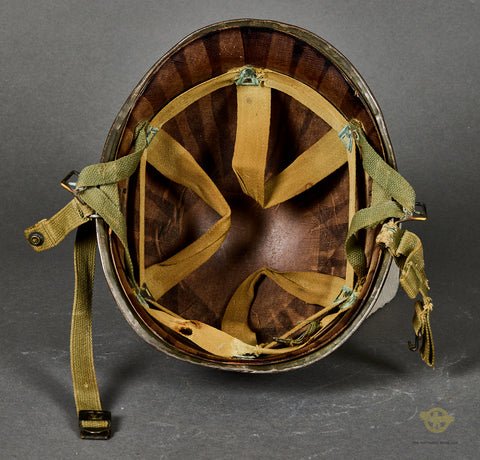 WWII US M1C Paratrooper Helmet — image 7