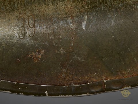 WWII US M1 Helmet for use by Navy Personnel — image 12